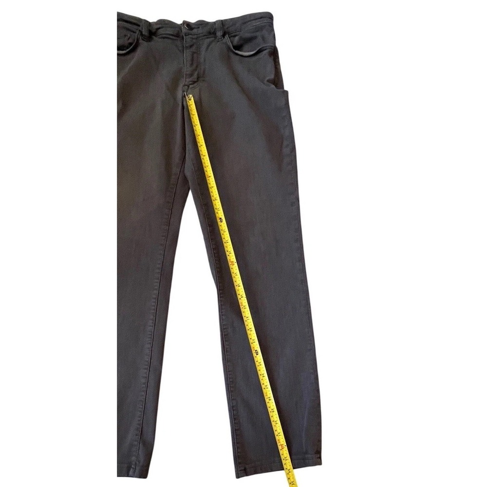 34‎ Heritage Charisma Comfort Rise Classic Straight Leg Pants Gray 36x36 - Picture 3 of 7
